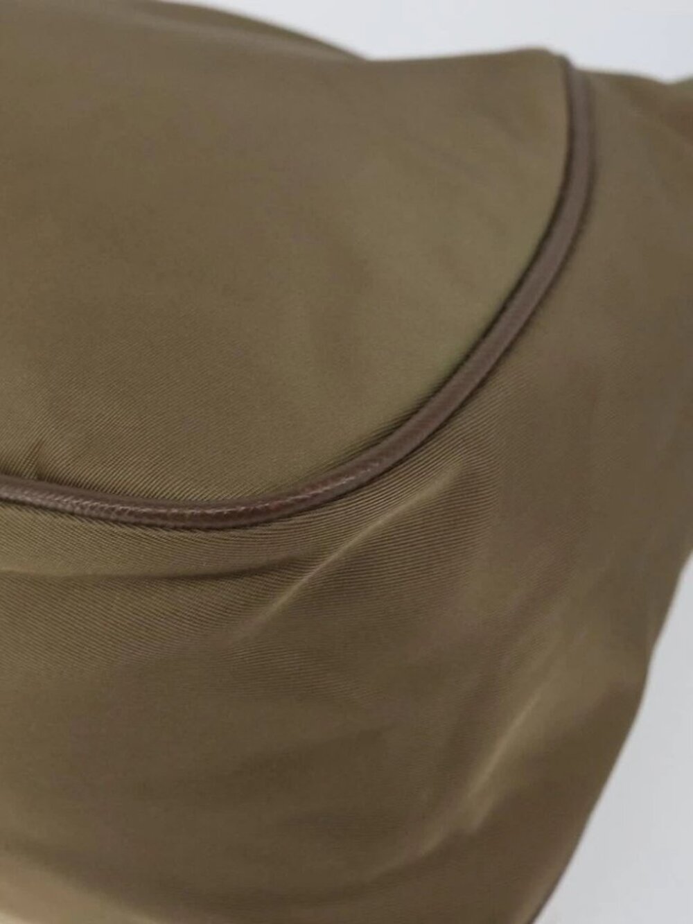 Christian Dior Shoulder Bag Nylon Leather Black Brown gold - Picture 12 of 16
